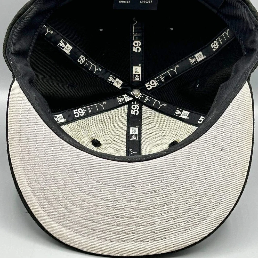 San Francisco Giants Hat Men 7 1/8 Black‎ MLB 59Fifty New Era Fitted Cap